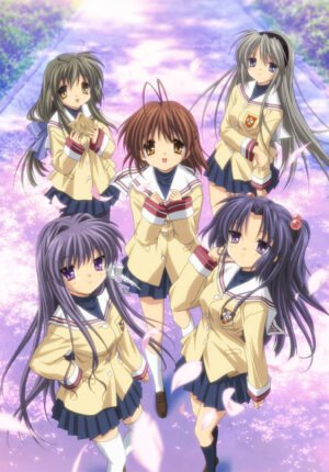 بوستر أنمي CLANNAD