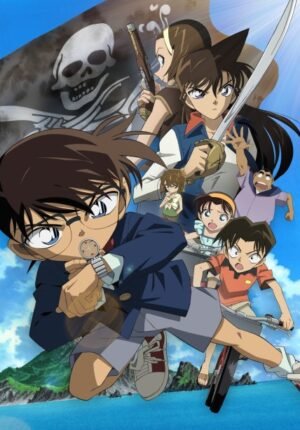 بوستر أنمي Meitantei Conan: Konpeki no Hitsugi (Jolly Roger)