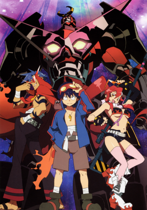 بوستر أنمي Tengen Toppa Gurren Lagann