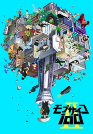 بوستر أنمي Mob Psycho 100 II
