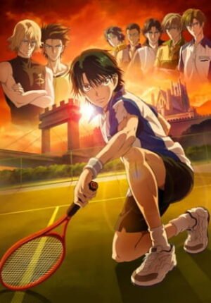 بوستر أنمي Tennis no Oujisama Movie 2: Eikokushiki Teikyuu Shiro Kessen!