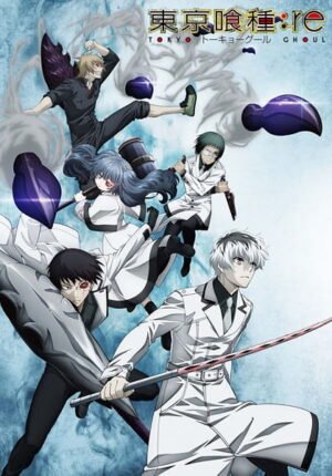 بوستر أنمي Tokyo Ghoul:re