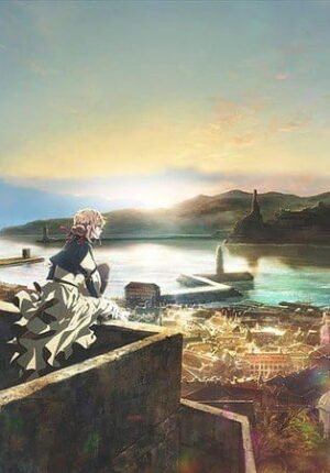 بوستر أنمي Violet Evergarden: Kitto “Ai” wo Shiru Hi ga Kuru no Darou